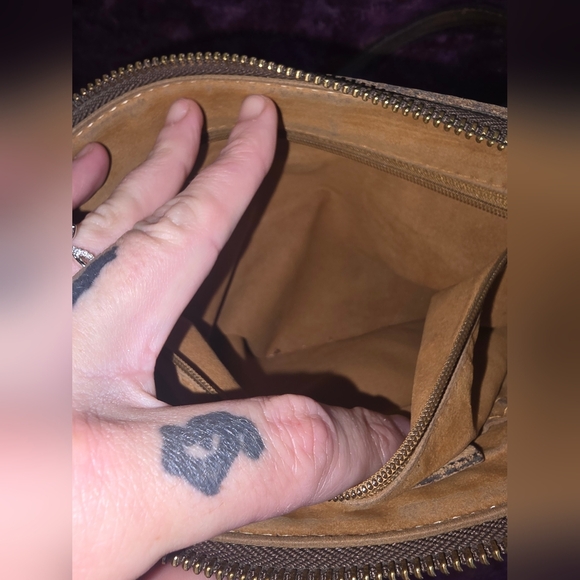 PATRICIA NASH EMELINE CROSSBODY PRAIRIE ROSE ORIG LEATHER FLORAL - Picture 16 of 16